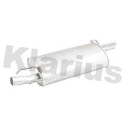 Klarius Box With Tail Pipe Rear fits Ford Courier Box Body/Mpv 1996-2002 1.4 1.8