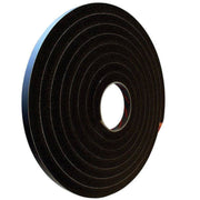 Window & Door Foam EPDM Self Adhesive 12mm x 12mm x 5 Metres Black for Caravan/M Nova - Dynamic Drive