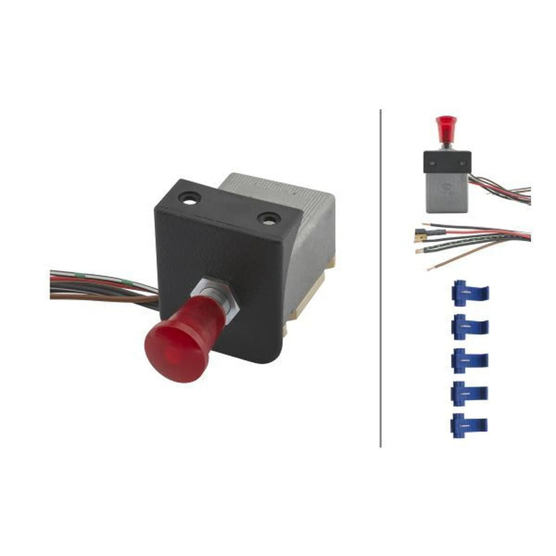 Hella Hazard Warning Light Switch Connectors