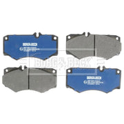 Borg & Beck Front & Rear Brake Discs & Pads fits Mercedes-Benz G-Class 2004-2015