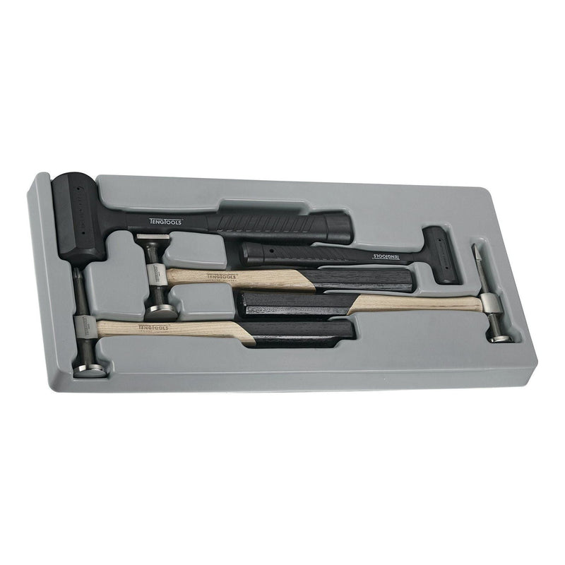 Teng Tools Bodywork Hammer Set TT4 5 Pieces Teng Tools - Dynamic Drive