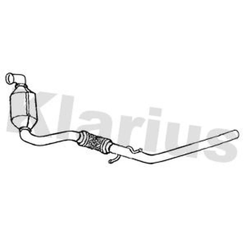 Klarius Catalyst Type Approved fits Audi A1 2015-2018 1.0