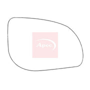 Apec Exterior Wing Mirror Glass Right fits Hyundai I10 I 2011-2013 1.0 1.2