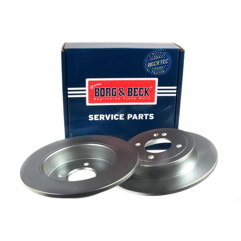 Borg & Beck Front & Rear Brake Discs & Pads fits Hyundai I20 III 2020 on 1.0