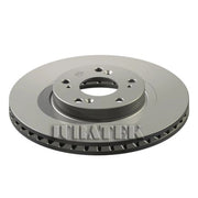 Juratek 2 x Vented Brake Discs fits Honda Accord VIII 2008-2015 2.0 2.2