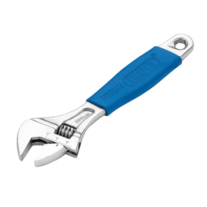 Draper Crescent-Type Adjustable Wrench, 200mm, 24mm - 380CD/SG - image 1