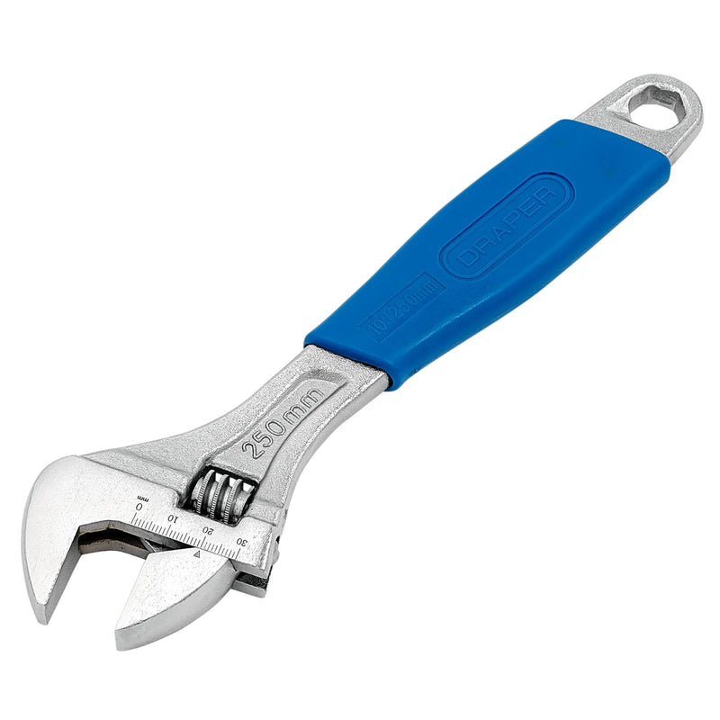 Draper Crescent-Type Adjustable Wrench, 250mm, 30mm - 380CD/SG - image 1