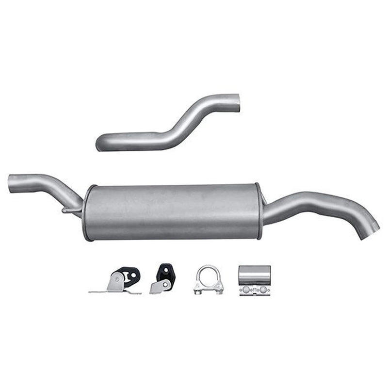 Hella End Silencer Rear fits VW Polo 1997-2001 1.4 1.6