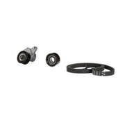 Gates V-Ribbed Belt Set fits Dacia Logan 2004 on 1.4 1.6