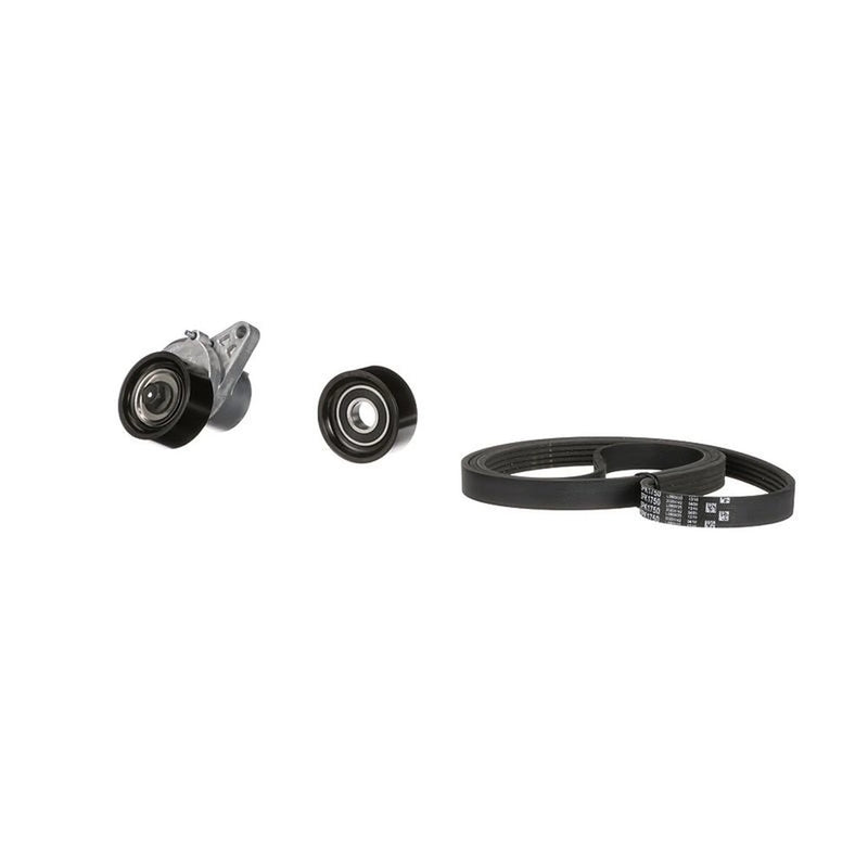 Gates V-Ribbed Belt Set fits Dacia Logan 2004 on 1.4 1.6