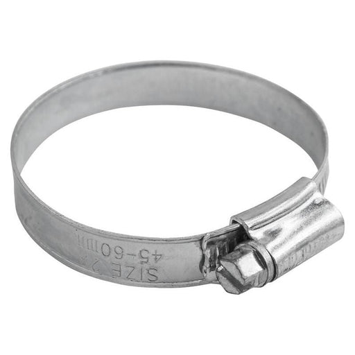 Faithfull 2X Stainless Steel Hose Clip 45 - 60mm Faithfull - Dynamic Drive
