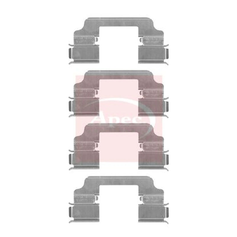 Apec Brake Pad Accessory Fitting Kit Rear KIT1610