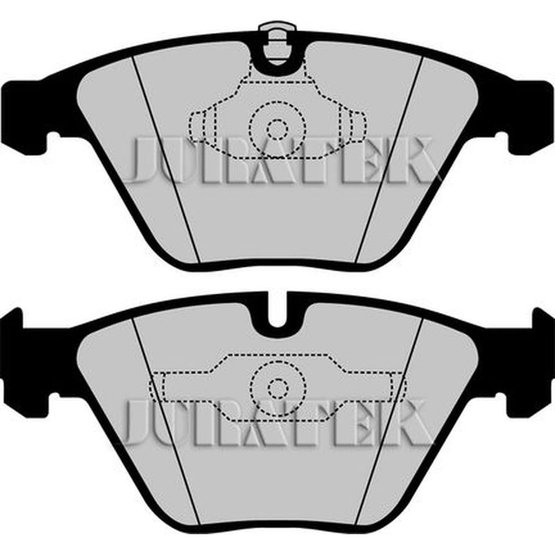 Juratek Front Brake Vented Discs & Pads fits BMW 3 2004-2013