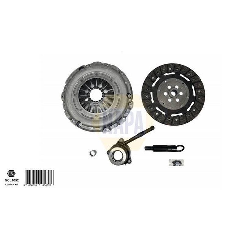 NAPA Clutch Kit Set 3pc fits Audi A3 2003-2013 2.0 3.2