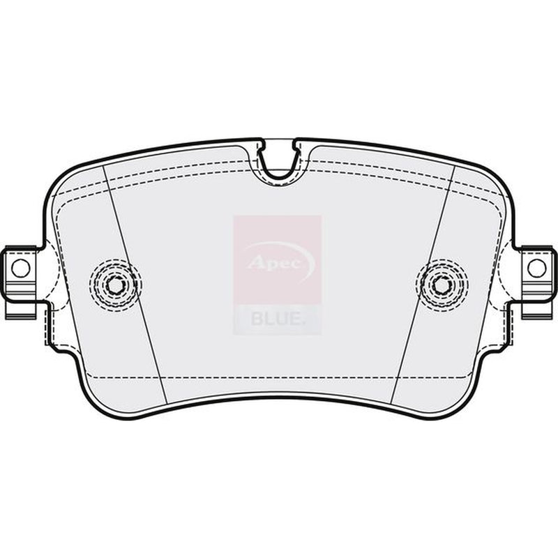 Apec Rear Brake Pad Set fits Audi A5 2024-2025 2.0