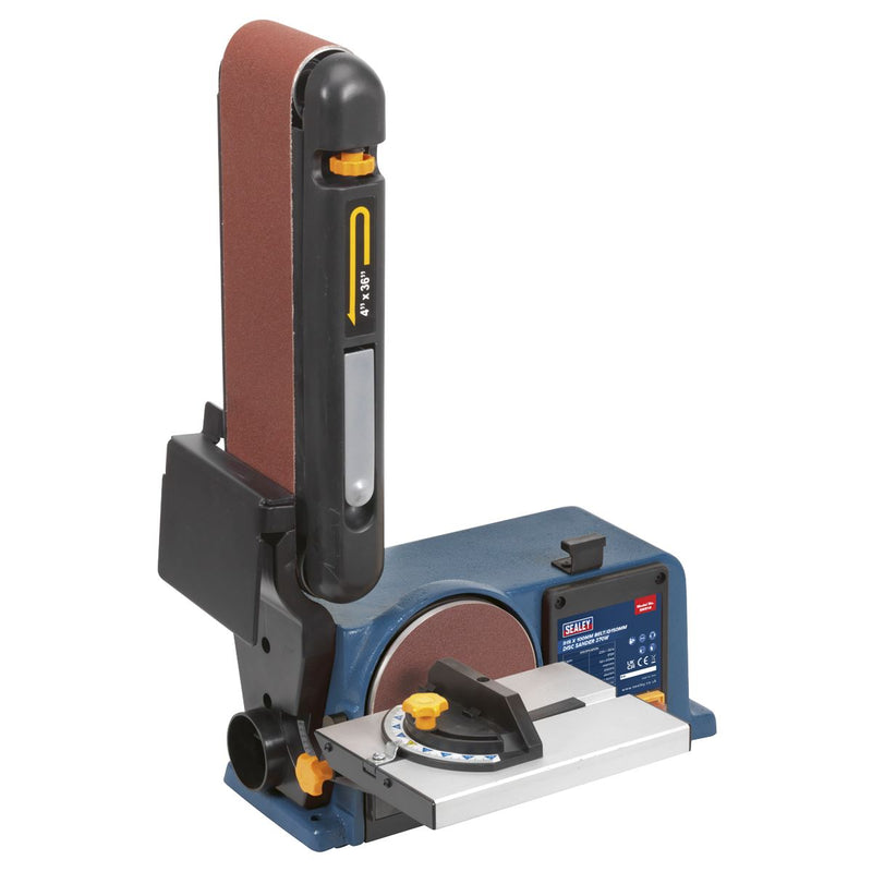 Sealey Belt/Disc Sander 915 x 100mm/ï150mm 370W/230V SM914 Sealey - Dynamic Drive