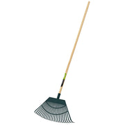 Draper Plastic Leaf Rake 550mm with Wooden Handle