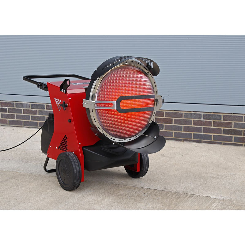 Sealey Infrared Paraffin/Kerosene/Diesel Heater 45.5kW 230V Sealey  - Dynamic Drive