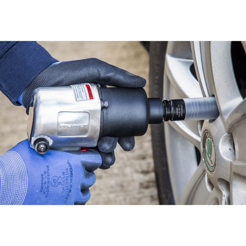 Sealey Alloy Wheel Ultra-Power Impact Socket 19mm 1/2"Sq Drive SX03919 Sealey - Dynamic Drive