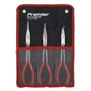 Sealey Needle Nose Pliers Set 3pc 280mm AK8568 Sealey - Dynamic Drive