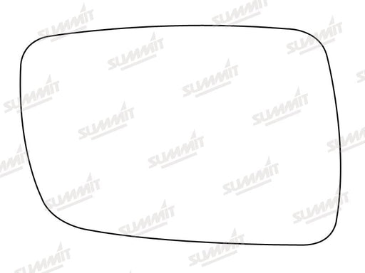 Summit Stick-On Standard Mirror Glass fits Chrysler Grand Cherokee RHS Summit - Bars 4 Cars