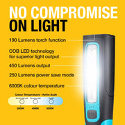 Ring Automotive - RIL3600C Magflex Twist Rechargeable LED Inspection Lamp, Ideal Ring Automotive - Town Tools 
