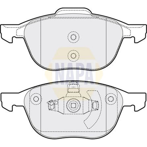 NAPA Front Brake Pad Set NBP1443