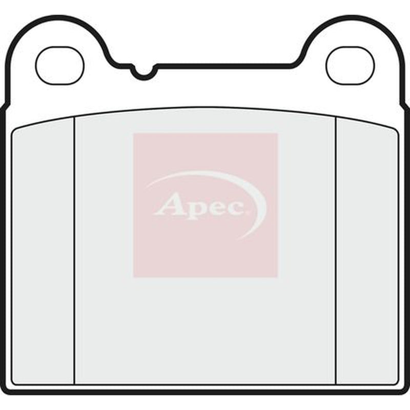 Apec Front Vented & Rear Vented Brake Discs & Pads fits Volvo 850 1994-1997 2.3