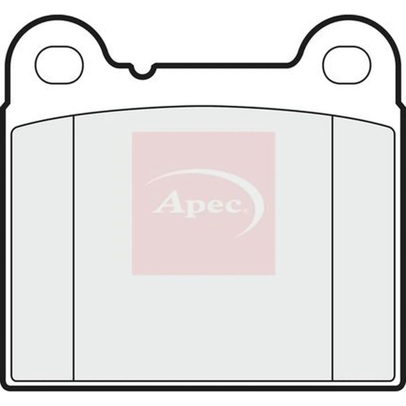 Apec Rear Brake Pad Set PAD716