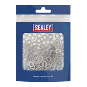 Sealey Stainless Steel Flat Washer DIN 125 - M5 A2 - Pack of 100 SSW5 Sealey - Dynamic Drive