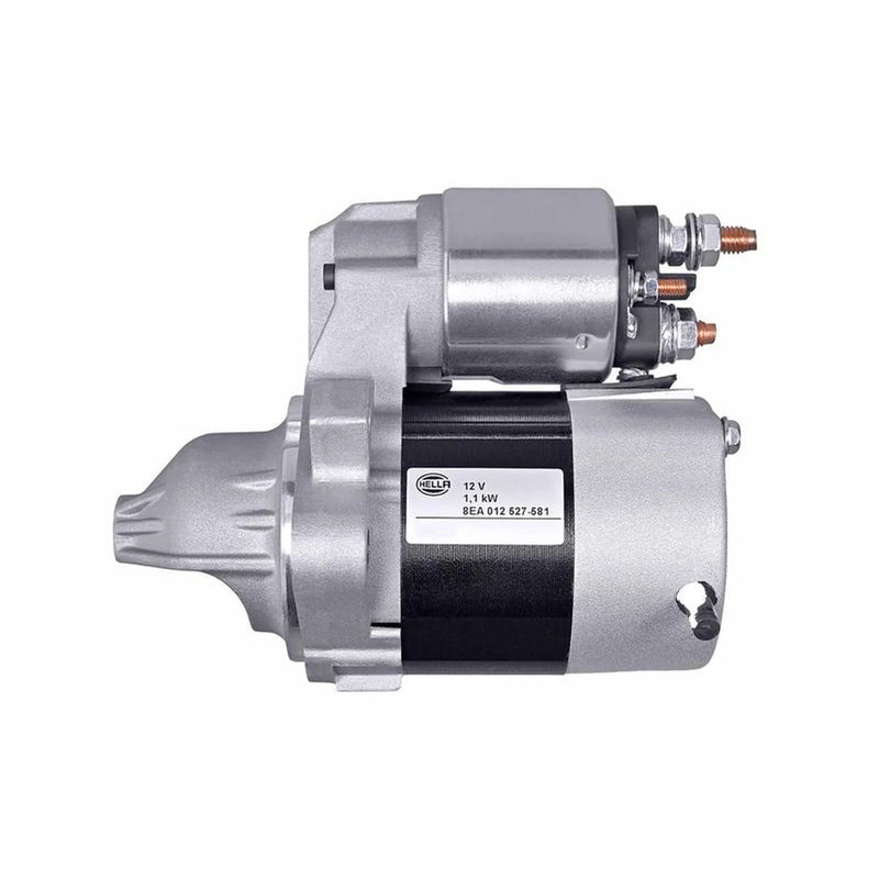 Hella Starter Motor 12V 1.1kW 8 Teeth fits Citroën C1 2005-2014 1.0