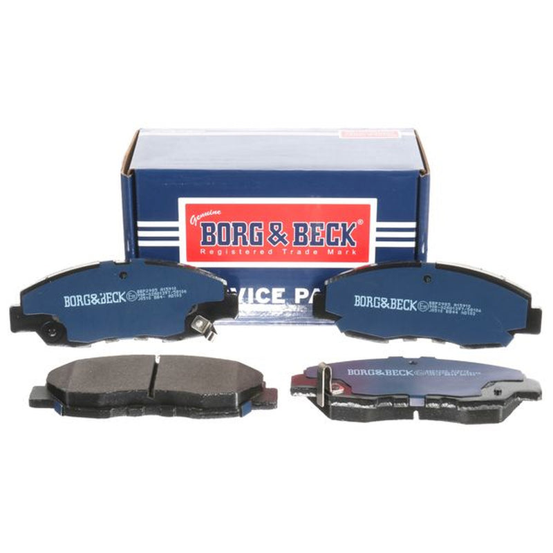 Borg & Beck Front & Rear Brake Discs & Pads fits Honda Accord 1990-1996 2.0 2.3