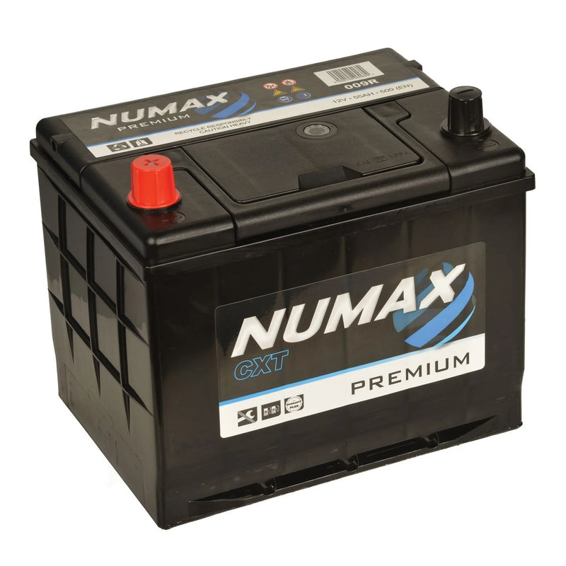 Numax Car Battery 12V 55Ah 500A Starter