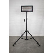 Sealey Infrared Quartz Heater with Tripod Stand 230V 1.2kW IR12CT Sealey - Dynamic Drive