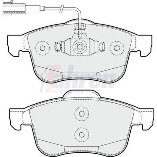 Fahren Front Brake Discs & Pads fits Alfa Romeo Giulietta 2010-2020 1.4 2.0