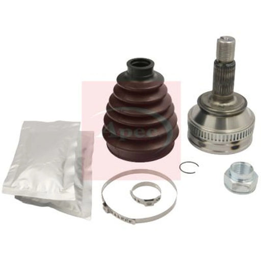 Apec CV Axle Shaft Assembly Wheel Side ACV1045
