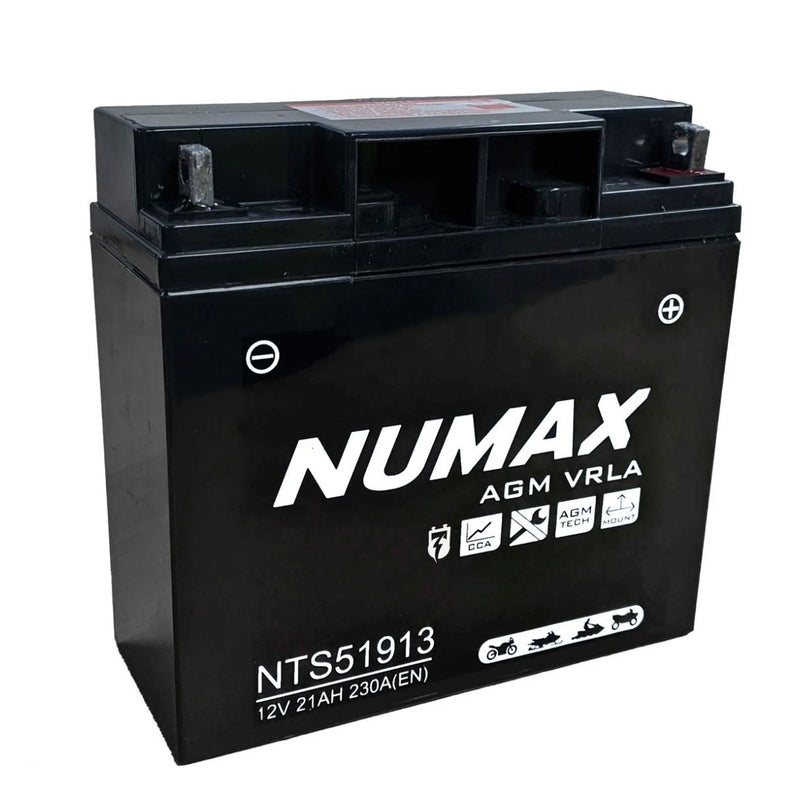 Numax 12V AGM Motorcycle Battery 21Ah