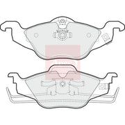 Apec Front Brake Solid Discs & Pads fits Opel Astra G 1998-2005 1.2
