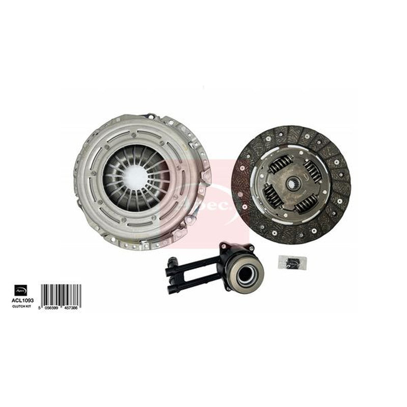Apec Clutch Kit Set 3pc fits Ford B-Max 2012-2017 1.0