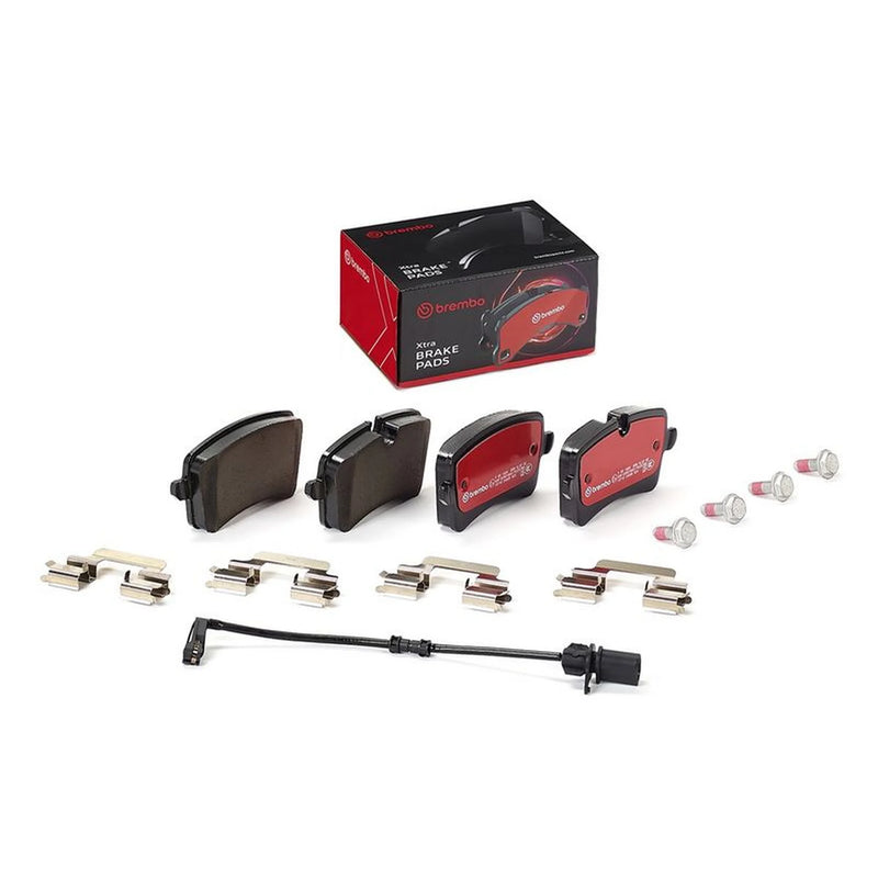 Brembo 4 x Rear Brake Pad Set fits Audi A6 Allroad C7 2012-2018 3.0