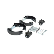Bosch Brake Shoe Set Axle Kit fits Citroën Ax 1986-1998 1.3 1.4