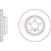 Apec 2 x Vented Front Brake Discs SDK6487