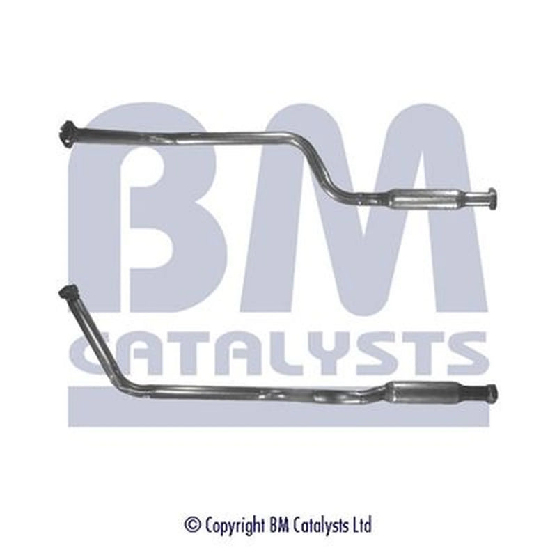 BM Catalysts Exhaust Pipe OD fits Mercedes-Benz 190 1985-1993 2.5 201.126