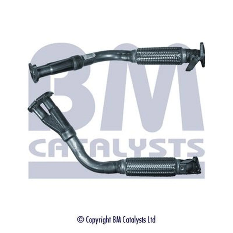 BM Catalysts Exhaust Pipe OD fits Mitsubishi Pajero Junior I 1995-1998 1.1