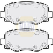 NAPA Rear Brake Pad Set fits Jeep Cherokee 2013-2018 2.0 2.2 3.2