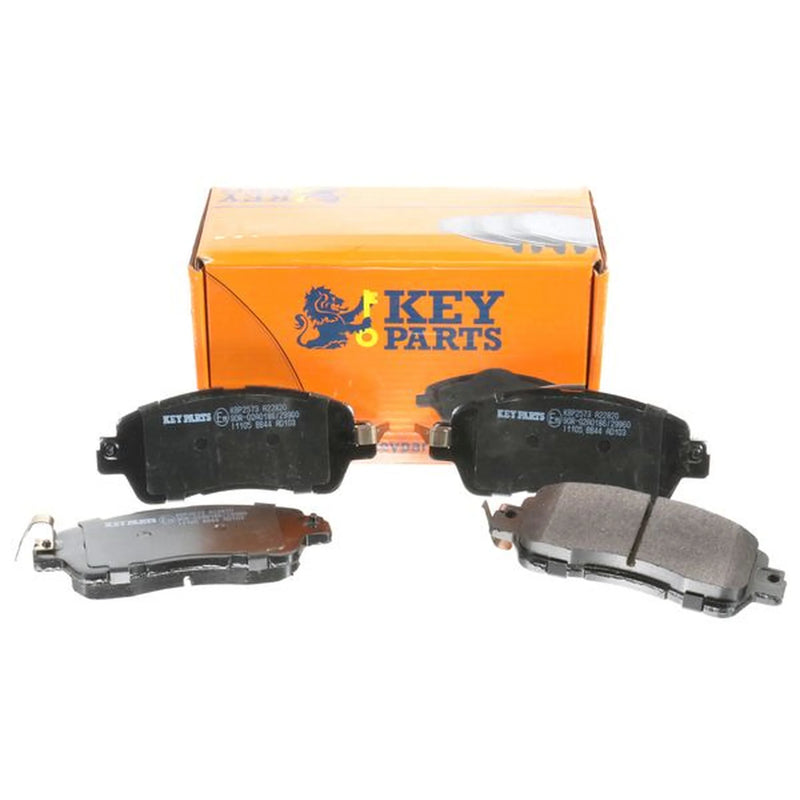 Key Parts 4 x Front Brake Pad Set fits Mazda 2 2014 on 1.5