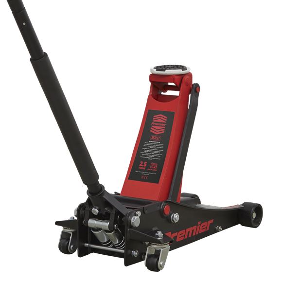 Sealey Trolley Jack 2.5 Tonne Low Profile 2500LE Sealey - Dynamic Drive