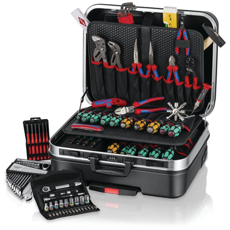KNIPEX 00 21 06 M Tool Case “BIG Basic Move” Mechanic, 90 Parts - 00 21 06 M - image 1