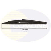 Comline Rear Wiper Blades fits Volvo V70 1999-2008 2.0 2.3 2.4 2.5
