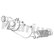 Klarius Diesel Particulate Filter T/A 390624 9064901214 390624